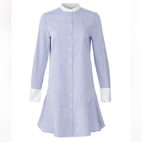 Tory Burch Dresses & Skirts - Tory Burch Cora Stripe Shirtdress  Size 2
